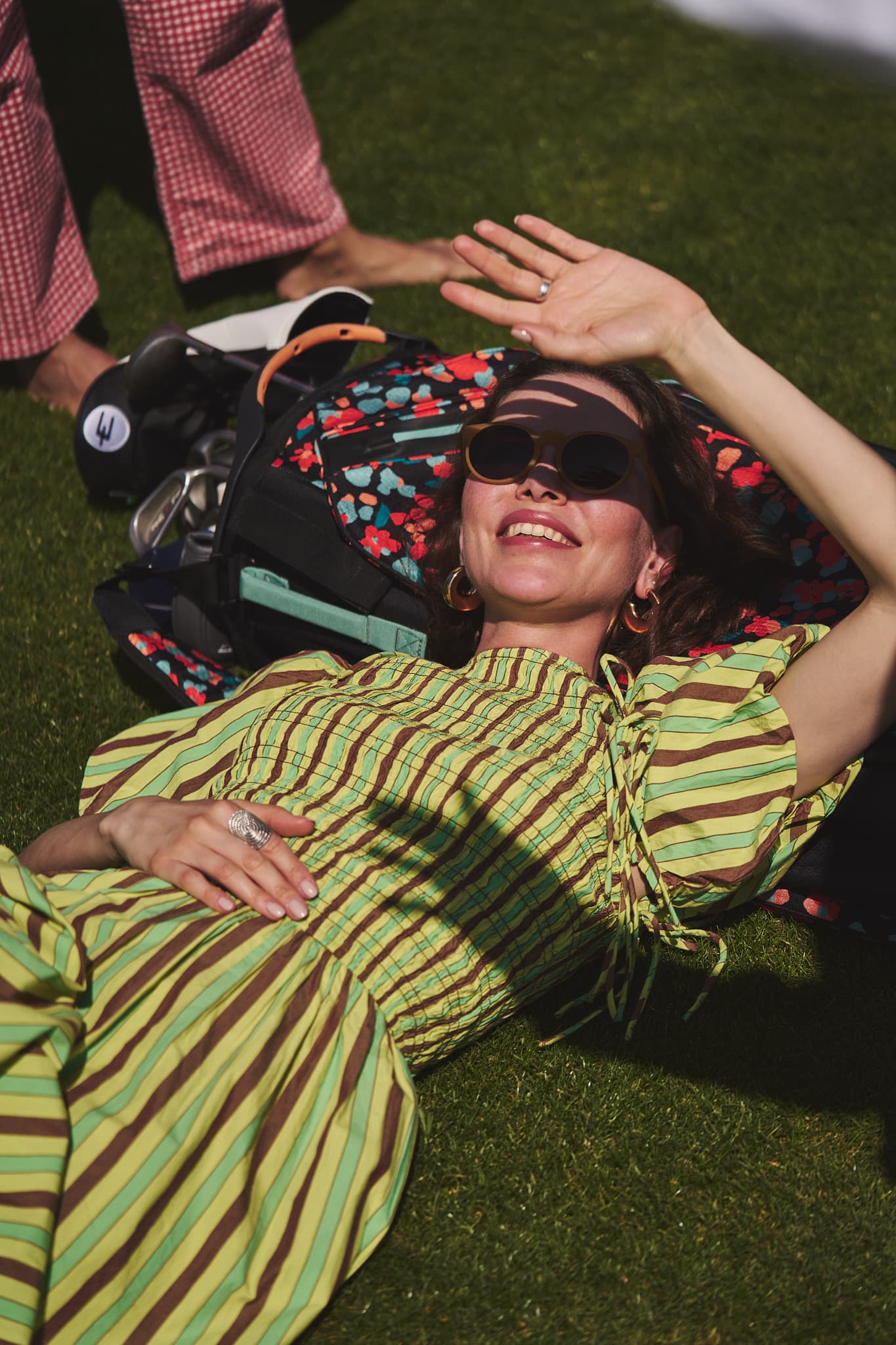 woman relaxing