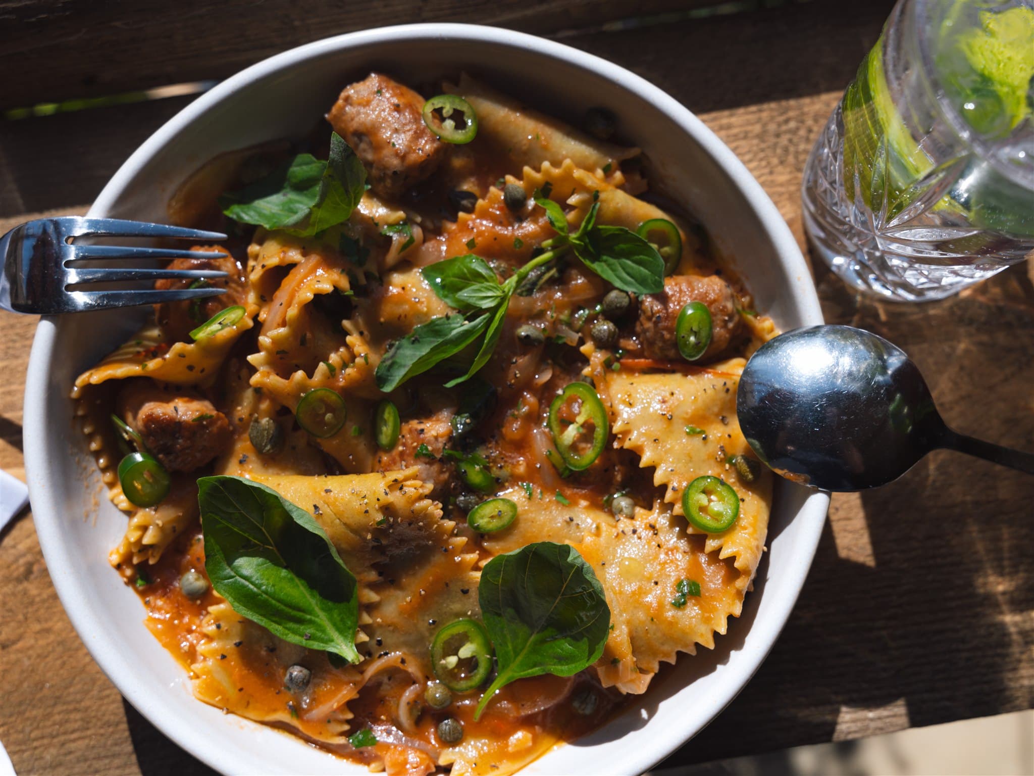 bowl of pasta